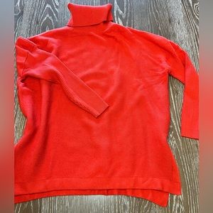 Large Oversized Turtleneck Batwing Sweater